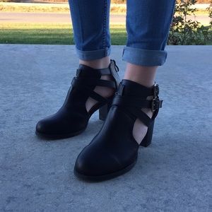 Lov Mark Strappy Heeled Bootie